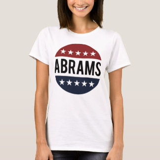 Retro Abstimmung Stacey Abrams Knopf-Shirt T-Shirt