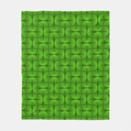 Retro Abstrakt Fleece Blanket