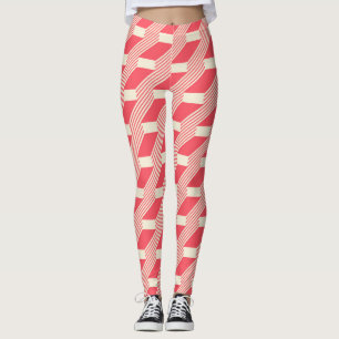 Retro Abstrakt geometrische, Vintage Treppen. Leggings