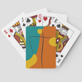 Retro Abstrakt Harmonie Spielkarten