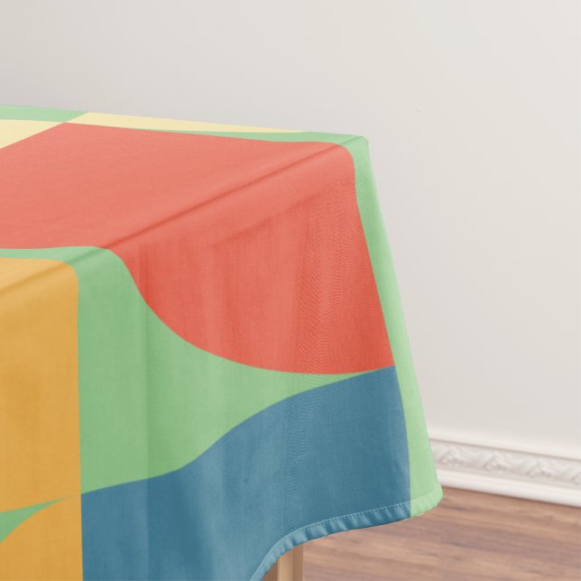 Retro Abstrakt Mitte Jahrhundert skandinavische We Tischdecke (Von Creator hochgeladen)