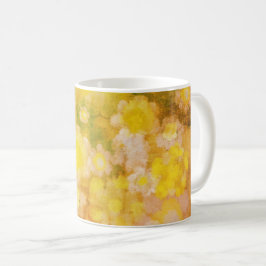 Retro Abstrakt salzige Aquarellmalerei Kaffeetasse