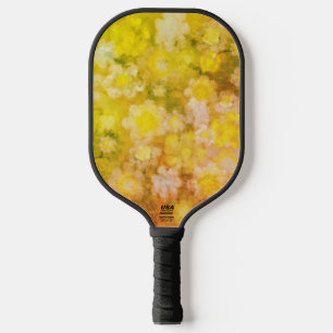 Retro Abstrakt salzige Aquarellmalerei Pickleball Schläger