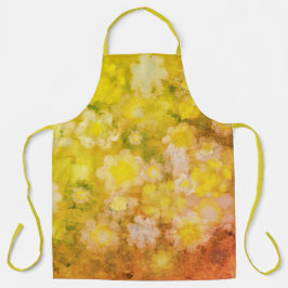 Retro Abstrakt salzige Aquarellmalerei Schürze