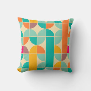 Retro-Abstrakt: Zeitloses nahtloses Design. Kissen