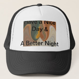 Retro Abstrakte Kunstdrucke - Kundenspezifische Pr Truckerkappe