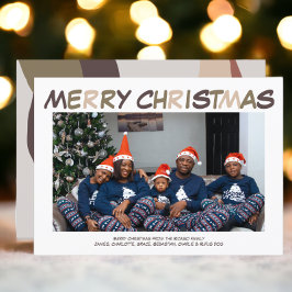 Retro Abstraktes Foto Frohe Weihnachten