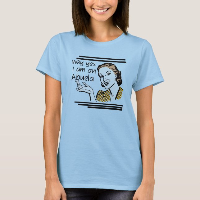 Retro Abuela T - Shirts und Geschenke (Vorderseite)