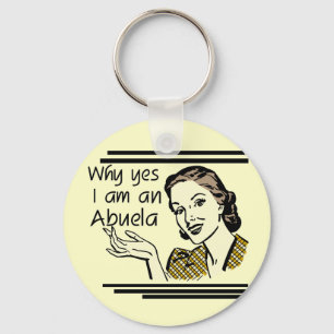 Retro Abuela T-Shirts und Geschenke Schlüsselanhänger