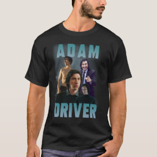 Retro Adam Driver Ästhetik 90er Stil T-Shirt