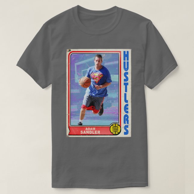 Retro Adam Sandler PickUpBasketball Trading d T-Shirt (Design vorne)