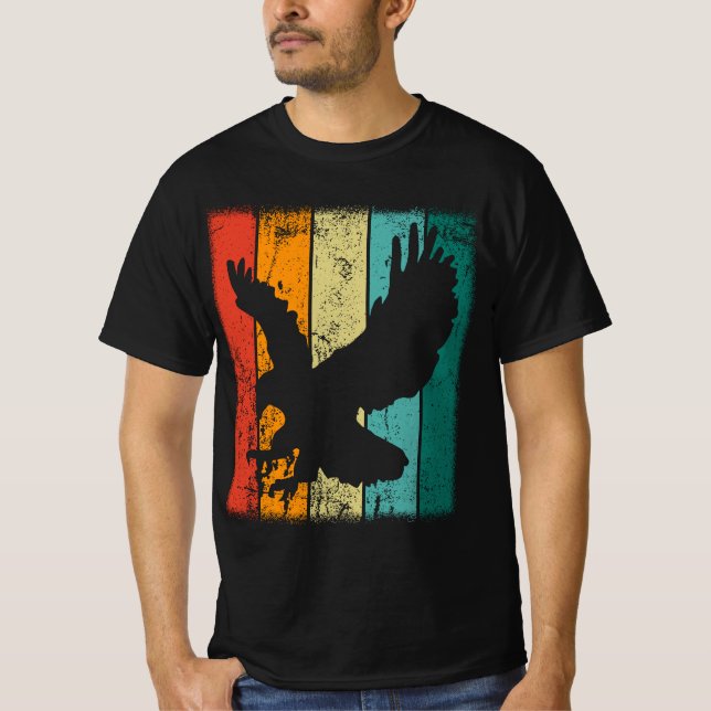 Retro Adler T-Shirt (Vorderseite)