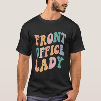 Retro-Admin-Team Zurück zur Schule Front Office La T-Shirt