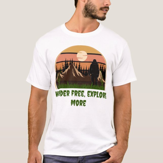 Retro Adventure Sunset T-Shirt (Vorderseite)