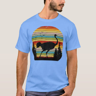 Retro Africa Ostrich T-Shirt