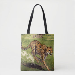 Retro Afrika Gepard Landschaft