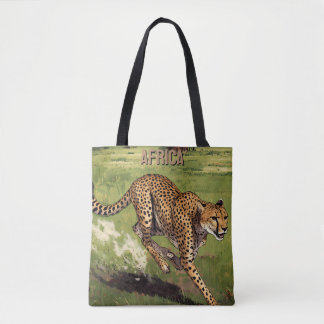 Retro Afrika Gepard Landschaft