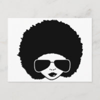 Retro Afro Girl