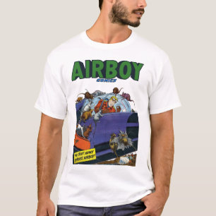 Retro Airboy Comicen T-Shirt