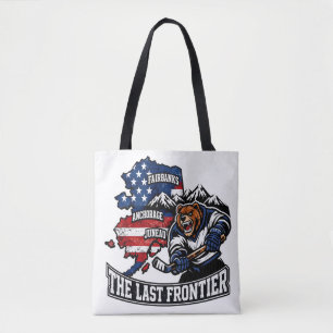 Retro Alaska The Last Frontier Eishockey Bärenkart