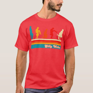 Retro-Alberne Spaziergänge T-Shirt