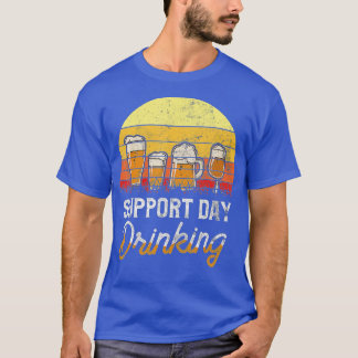 Retro Alcohol Begrüßungstag trinken T-Shirt