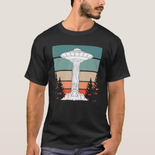 Retro Alien Entführung UFO Glaube Science Fiction T-Shirt
