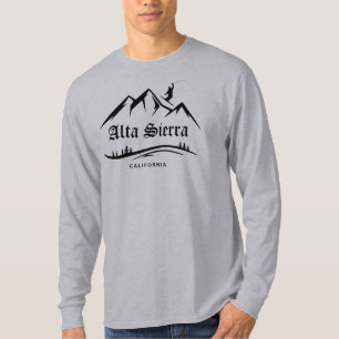 Retro Alta Sierra Ski Sunset T-Shirt