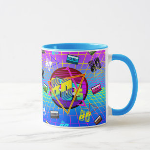 RETRO-ALTE SCHULE DER 80er Jahre Tasse