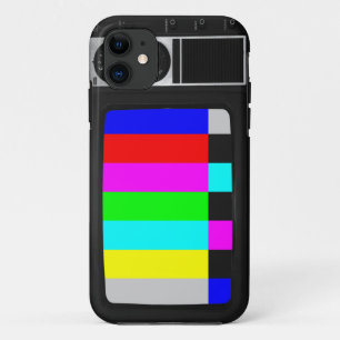 Retro altes Fernsehen mit Farbzeile iPhone 5/5s Hü Case-Mate iPhone Hülle
