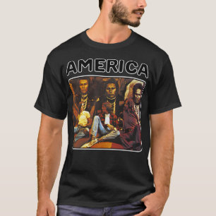 Retro America Band Rock-Geschenk für Fans T-Shirt