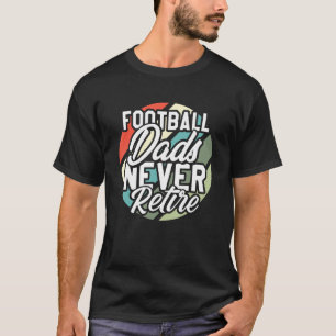 Retro American Football Pater Player Vintag Foot T-Shirt
