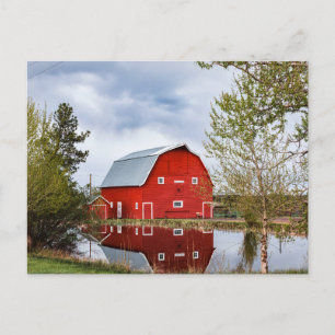 Retro American Scenery Postcard Postkarte