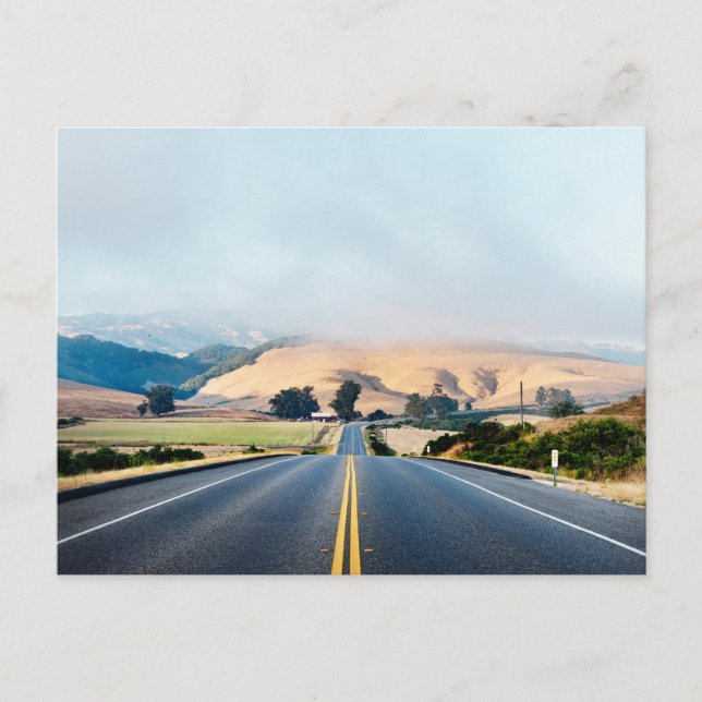 Retro American Scenery Postcard Postkarte (Vorderseite)