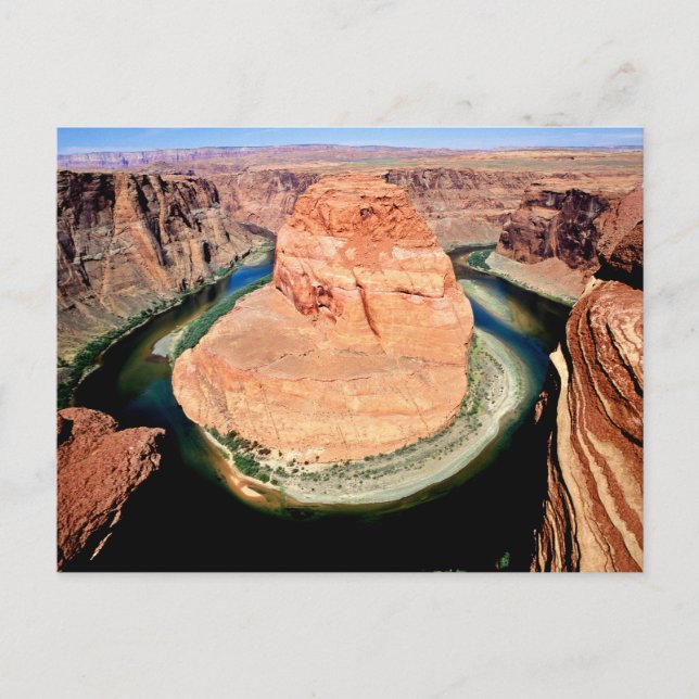 Retro American Scenery Postcard Postkarte (Vorderseite)