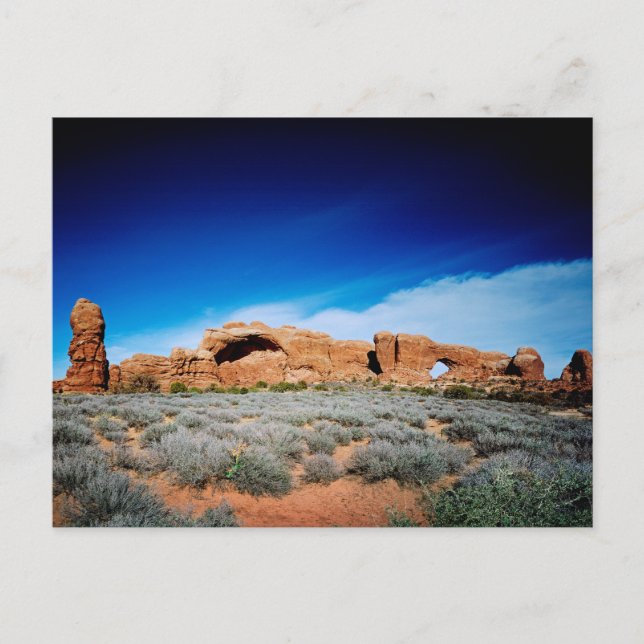 Retro American Scenery Postcard Postkarte (Vorderseite)