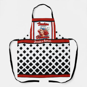 Retro Americana Pinup_ Sunshine Mixed Schürze