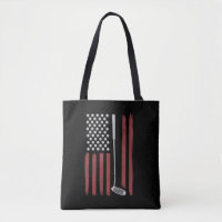 Retro-Amerikanische-Flagge-Golf-Golfer-Lustiger-Go
