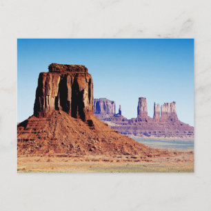Retro-Amerikanische Landschaftspostkarte Postkarte