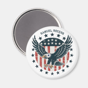 Retro Amerikanischer Adler Magnet