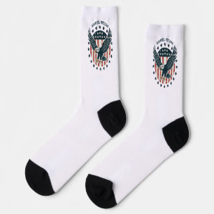 Retro Amerikanischer Adler Socken