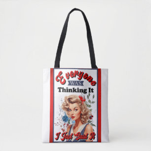 Retro Amerikanischer Pinup_ Ich habe es einfach ge