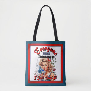 Retro Amerikanischer Pinup_ Ich habe es einfach ge