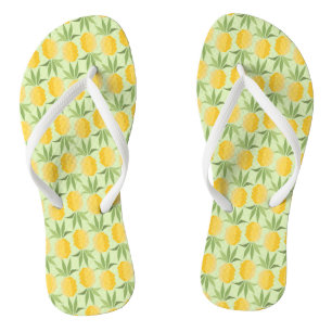 Retro Ananas Flip Flops