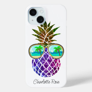 Retro-Ananas mit Sonnenbrille Case-Mate iPhone Hülle