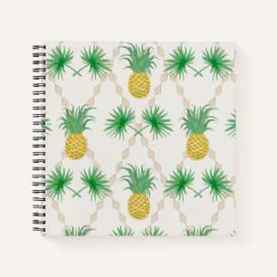 Retro, Ananas Notizbuch