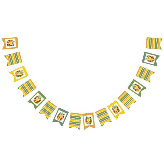 Retro Ananas Pickleball Brautparty Foto Wimpelkette (Alle)