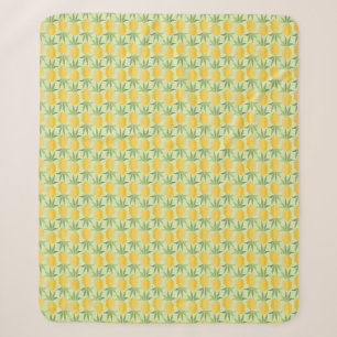 Retro Ananas Sherpadecke