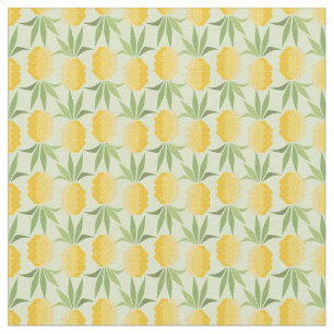 Retro Ananas Stoff
