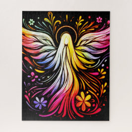 Retro Angel Posters for Adults 16x20 520 Piece Puzzle